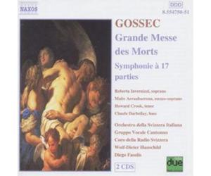 Francois-Joseph Gossec Grande Messe des Morts (CD) Album