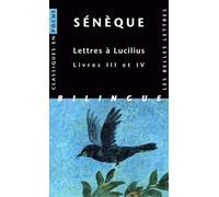 Francois L'Yvonnet Henri Noblot F Precha Seneque, Lettres a Luciliu (Tascabile)