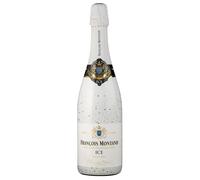 François Montand Ice Vin Mousseux de Qualité Méthode Traditionelle Demi-Sec Blanc de Blancs 0,75 ℓ