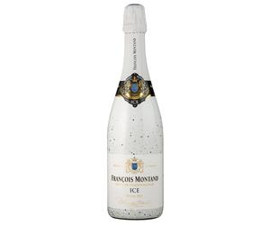 François Montand Ice Vin Mousseux de Qualité Méthode Traditionelle Demi-Sec Blanc de Blancs 0,75 ℓ