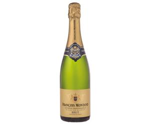 François Montand Vin Mousseux de Qualité Méthode Traditionnelle Brut 0,75 ℓ