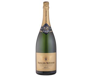 François Montand Vin Mousseux de Qualité Méthode Traditionnelle Brut Magnum 1,5 ℓ