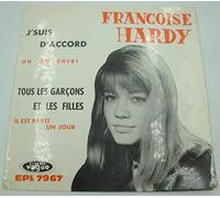 Françoise Hardy - J'suis D'accord - Disques Vogue - EPL 7967, Disques Vogue - EPL. 7.967, Disques Vogue - EPL. 7967
