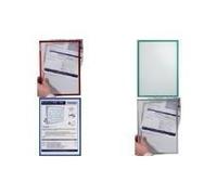 FRANCONIA MAGNET BASS FRAMIN IT X-TRA! Linea, Din A3, supporto per documenti blu, trasparente, magnetico, hardfolism 0,32 mm-1 NEW