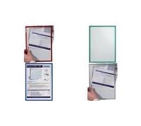 FRANCONIA MAGNET BASS FRAMIN IT X-TRA! Linea, Din A4, supporto per documenti verdi, trasparente, magnetico, hardfolism 0,32 mm- NEW