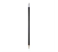 FRANDO Matita In Legno Con Gomma Personalizzabile Punta Temperata Matita Grafite Rotonda Gadget Promozionale Per Scuola Ufficio Eventi Aziendali Marketing (Nero)