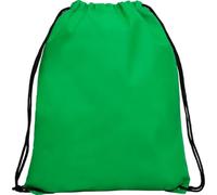 FRANDO Sacca In Tnt Personalizzabile Zaino Multiuso Con Cordoncini Regolabili E Occhielli Metallici Gadget Promozionale Per Aziende Eventi Sport Scuola Fiere Shopper Leggera 36x42 (30, Verde)