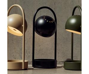 Frandsen Ball lampada da tavolo ricaricabile, LED, 147183, Ball [Lampade per Interni > Lampade da Tavolo]