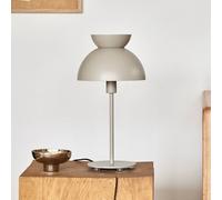 FRANDSEN Lampada da tavolo Butterfly, interruttore, grigio Frandsen