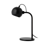 FRANDSEN Lampada da tavolo singola Ball, nero Frandsen