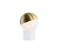 FRANDSEN Lampada LED da tavolo ricaricabile Pila, ottone, 20 cm, dimmerabile Frandsen