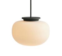 Frandsen Supernate Lampadario Ø13 Opale Bianco/Nero
