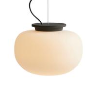 Frandsen Supernate Lampadario Ø28 Opale Bianco/Nero