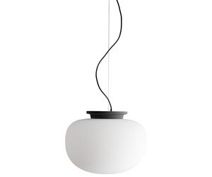 Frandsen Supernate Lampadario Ø38 Opale Bianco/Nero