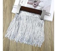 Frange 1/2/3/5 Metri 17 centimetri Laser Paillettes Nappa Lace Trim Glitter Frangia Del Nastro for Lo Spettacolo di Abiti Abito artigianato Accessori for il Cucito(Color-16,3Yards)