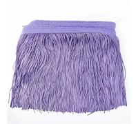 Frange 5/10M 20 centimetri Nappe e Frange Trim Nastro di Pizzo Lunghe for Tende Da Cucire Vestito Latino Guarnizioni Accessori FAI DA TE(No.51,20cm-10Meters)