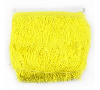 Frange 5/10M 20 centimetri Nappe e Frange Trim Nastro di Pizzo Lunghe for Tende Da Cucire Vestito Latino Guarnizioni Accessori FAI DA TE(Color-25,20cm-5Meters)