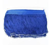 Frange 5/10M 20 centimetri Nappe e Frange Trim Nastro di Pizzo Lunghe for Tende Da Cucire Vestito Latino Guarnizioni Accessori FAI DA TE(Color-16,20cm-10Meters)