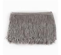 Frange 5/10M 20 centimetri Nappe e Frange Trim Nastro di Pizzo Lunghe for Tende Da Cucire Vestito Latino Guarnizioni Accessori FAI DA TE(No.46,20cm-10Meters)