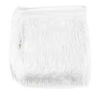 Frange 5/10M 20 centimetri Nappe e Frange Trim Nastro di Pizzo Lunghe for Tende Da Cucire Vestito Latino Guarnizioni Accessori FAI DA TE(Color-2,20cm-10Meters)