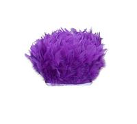 Frange di piume di tacchino 2 m Marabù Turchia Piume di tacchino Gonna Abito Accessorio di decorazione di piume per la decorazione Costume fai da te Abito da cucito Party