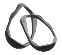 Frange per pedali per bici da strada, costruite in ABS, compatibili con Wahoo per Speedplay Edge Pedali per funzione clip-in (nero)