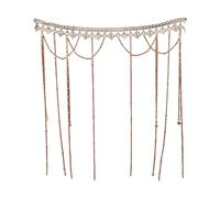 Frange Viso Tenda Fascia Frontale Gioielli Viso Han Costume Hairband Donne Antiche Decori Dei Capelli Costume Copertura Viso