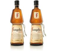Frangelico - Liquore a Base di Nocciole con Distillati di Semi di Cacao, Vaniglia e Caffè, 20% Vol, Bottiglia in Vetro da 70 cl (Confezione da 2)
