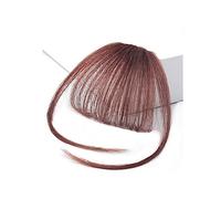 Frangetta Capelli Clip Clip for frangia nella frangia dei capelli Clip for parrucchino nelle estensioni dei capelli Frangia finta sintetica resistente al calore Accessori for capelli Posticci per Donn
