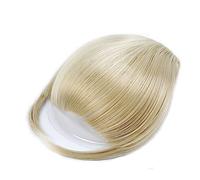 Frangetta Capelli Clip Clip for frangia nella frangia dei capelli Clip for parrucchino nelle estensioni dei capelli Frangia finta sintetica resistente al calore Accessori for capelli Posticci per Donn