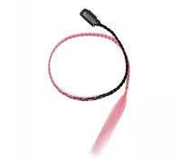 Frangetta Capelli Clip Estensioni dei capelli a treccia for bambini 1/2 pezzi Trecce for bambini Front Side Bang 22 pollici Treccia lunga con clip nelle estensioni dei capelli Capelli sintetici natura
