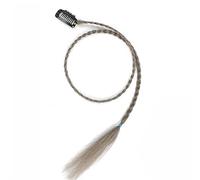 Frangetta Capelli Clip Estensioni dei capelli a treccia for bambini 1/2 pezzi Trecce for bambini Front Side Bang 22 pollici Treccia lunga con clip nelle estensioni dei capelli Capelli sintetici natura