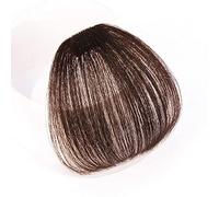 Frangetta Capelli Clip Frangetta Clip for capelli in frangia Frangetta sottile resistente al calore Frangetta con frangia Clip su parrucchino Un pezzo in frangia Frangetta piatta naturale Estensioni d