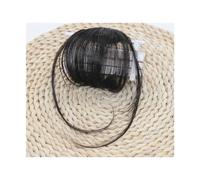 Frangetta Capelli Clip Frangia ad aria finta Strumenti for lo styling dei capelli Estensione con clip for capelli Capelli sintetici Frangia finta Parrucchino falso naturale Clip for donna in frangia P