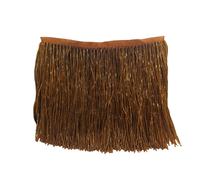 Frangia a Cannette cm. 15 Brown - 1MT