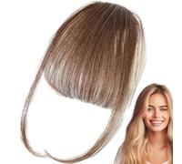 Frangia A Clip Per Capelli Umani - Estensioni Per Frangia, Clip Francese