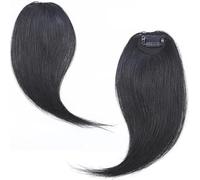 Frangia Clip Capelli Veri 2 pezzi clip di capelli umani sulla frangia con parte centrale su uno/due lati frangia capelli remy nell'estensione frangia invisibile francese Frangetta Capelli Veri Clip(