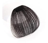 Frangia Clip Capelli Veri Frangetta Clip for capelli in frangia Frangetta sottile resistente al calore Frangetta con frangia Clip su parrucchino Un pezzo in frangia Frangetta piatta naturale Estension
