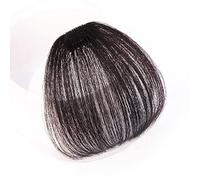 Frangia Clip Capelli Veri Frangetta Clip for capelli in frangia Frangetta sottile resistente al calore Frangetta con frangia Clip su parrucchino Un pezzo in frangia Frangetta piatta naturale Estension