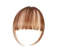 Frangia Clip Capelli Veri Frangia con clip marrone nero Estensioni dei capelli Frangia finta Capelli Frangia sottile Fermaglio for capelli Frangia con aste Posticci Frangia curva Frangetta Capelli Ver