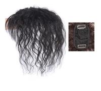 Frangia Clip Capelli Veri Parrucche ondulate con frangia Frangia for capelli 3D Air Frangia Clip in frangia Estensioni dei capelli Parrucche Pezzi di capelli Frangia Toupet Frangetta Capelli Veri Clip