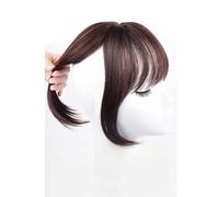 Frangia Clip per capelli Clip in frangia Frangia Clip per capelli in frangia Capelli umani sintetici Frangia francese Estensioni dei capelli con aste Posticci per donne Ragazze Indossare quotidianam