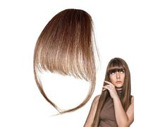 Frangia Con Clip In Capelli Veri Toupet per Tempie Capelli Radi e Sottili