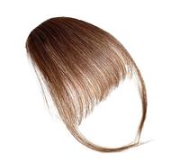 Frangia con clip per capelli veri, frangia sulla fronte delle donne, clip-in sulla fronte, extension per capelli per tutti i giorni, fidanzata, moglie, con tempie per il palco, i viaggi