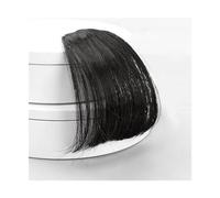 Frangia finta Parrucca sintetica Air Bangs Donna Estensione frangia naturale corta marrone biondo nero capelli finti Estensioni per capelli con clip(Natural)