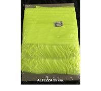 FRANGIA GIALLO FLUO cm.25 x 5 metri COSTUME SCENA SPETTACOLO DANZA TOP QUALITY