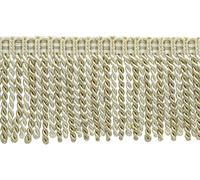 Frangia In Bullion Con Bordo A Maglia, Colore# 4001 - Sabbie Bianche [5 Yarde]