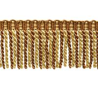 Frangia Bullion Con Bordo A Maglia, Colore# 08 - Marrone Toffee [5 Yarde]
