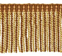 Frangia In Rame Bronzo Oro 6" Bullion English Toffee [5 Yarde]