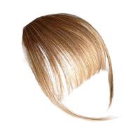 Frangia Posticcia in Capelli Veri con Clip Facile da Fissare Copre i